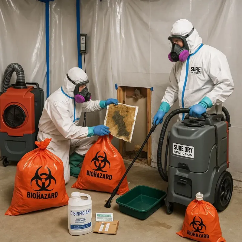 Contaminated Water Handling Protocols process in Big Rock, IL