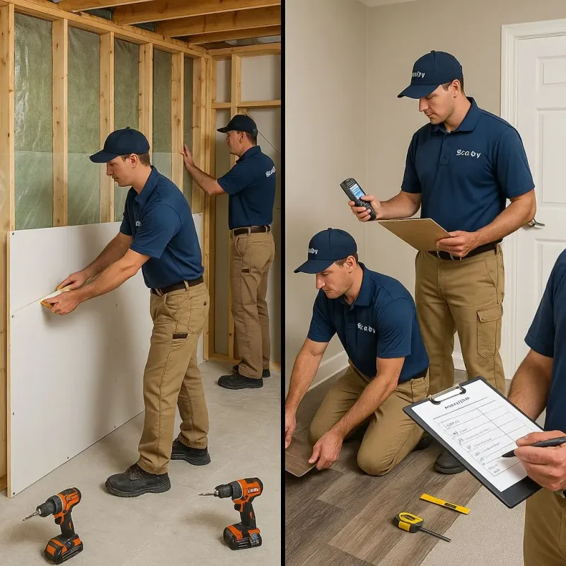 Repairs and Reconstruction process in Big Rock, IL